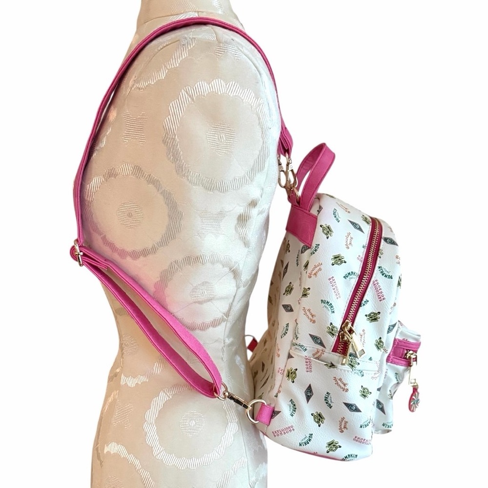 Harry Potter Wizarding Worlds Universal Studios Honeydukes Mini Backpack Pink - Picture 3 of 16